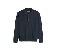 Polo-Pullover regular Blau XXL