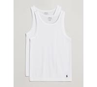 Polo Ralph Lauren Underwear Tanktop mit Rundhalsausschnitt im 2er-Pack in Weiss, Größe XL