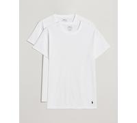 2er-Pack klassische Rundhals-Unterhemden L White