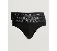 Polo Ralph Lauren 3-Pack Low Rise Trunk Black Schwarz XL