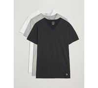Polo Ralph Lauren 3-Pack V Neck T-Shirt White/Grey/Black Weiß L