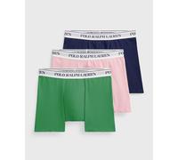 Polo Ralph Lauren Underwear Trunks aus Baumwoll-Mix im 3er-Pack in Rosa, Größe XXL