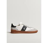 Polo Ralph Lauren Aera Leather/Suede Sneaker White/Grey Weiß EU41