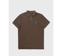 Polo Ralph Lauren Slim Fit Poloshirt aus reiner Baumwolle in Hellbraun, Größe L