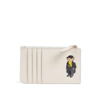 Polo Ralph Lauren Bear Holiday Kreditkartenetui elfenbein, Leder, Damen