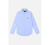 Polo Ralph Lauren - Bekleidung Chemise coton Oxford cintrée - Blau - Größe 10A