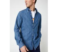 Polo Ralph Lauren - Bekleidung Chemise denim coupe ajustée - Blau - Größe L