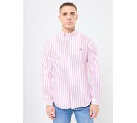 Polo Ralph Lauren - Bekleidung Chemise Oxford Ajustée À Rayures 710906622 - rosa - Größe XS
