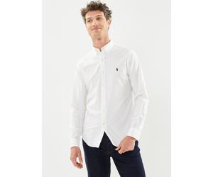 Polo Ralph Lauren - Bekleidung Chemise Oxford cintrée teinte en pièce - Weiß - Größe M