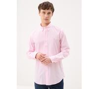 Polo Ralph Lauren - Bekleidung Chemise rayée popeline Custom Fit - Rosa - Größe L