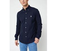 Polo Ralph Lauren - Bekleidung Chemise ultra-légère en coton piqué - blau - Größe XXL