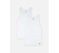 2er-Pack klassische Unterhemden S White