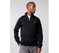 Polo Ralph Lauren Regular Fit Troyer mit Troyer-Kragen Modell 'Double' in Black, Größe M