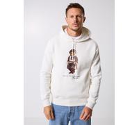 Polo Ralph Lauren Hoodie mit Label-Motiv-Print in Weiss, Größe M