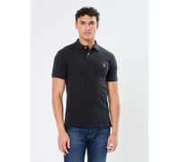 Polo Ralph Lauren - Bekleidung Polo cintré en coton piqué 710536856 - schwarz - Größe M