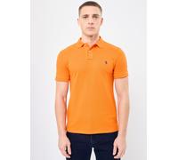 Polo Ralph Lauren - Bekleidung Polo cintré en coton piqué 710795080 - orange - Größe L