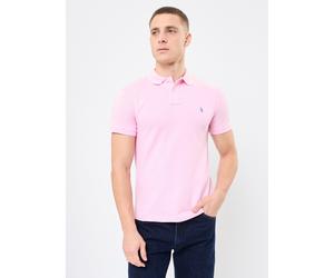 Polo Ralph Lauren - Bekleidung Polo cintré en coton piqué 710795080 - Rosa - Größe XXL