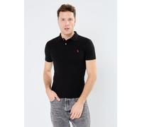 Polo Ralph Lauren - Bekleidung Polo cintré en coton piqué 710795080 - schwarz - Größe S