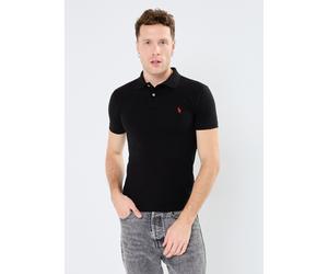 Polo Ralph Lauren - Bekleidung Polo cintré en coton piqué 710795080 - Schwarz - Größe XL