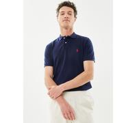 Polo Ralph Lauren Poloshirt POLO AJUSTE DROIT EN COTON BASIC MESH LOGO PONY PLAYER in Marine EU XS