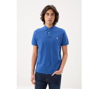 Polo Ralph Lauren Regular Fit Poloshirt aus reiner Baumwolle in Rauchblau, Größe S