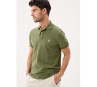 Polo Ralph Lauren - Bekleidung Polo coupe ajustée en piqué 710680784 - Grün - Größe M