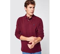 Polo Ralph Lauren Herren Poloshirt Custom Slim Fit Langarm, cherryred, Gr. S
