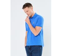 Polo Ralph Lauren - Bekleidung Polo coupe ajustée en piqué 710782592 - Blau - Größe L