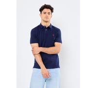 Polo Ralph Lauren - Bekleidung Polo coupe ajustée en piqué 710782592 - blau - Größe L