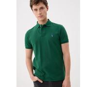 Polo Ralph Lauren Herren Poloshirt Custom Slim Fit Kurzarm, eucalyptus, Gr. S
