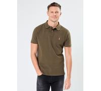 Polo Ralph Lauren - Bekleidung Polo coupe ajustée en piqué 710782592 - grün - Größe S