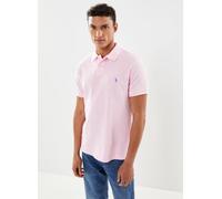 Polo Ralph Lauren - Bekleidung Polo coupe ajustée en piqué 710782592 - rosa - Größe XS