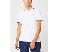Polo Ralph Lauren - Bekleidung Polo coupe ajustée en piqué 710842621 - Weiß - Größe XL