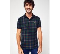 Polo Ralph Lauren - Bekleidung Polo MC Custom Slim Fit Tartan Polo Play - Blau - Größe S
