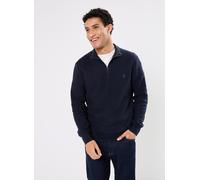 Polo Ralph Lauren Regular Fit Troyer mit Label-Stitching in Marine Melange, Größe M