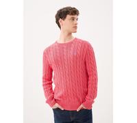 Polo Ralph Lauren Cotton Cable Pullover Pale Red Rot L
