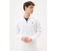 Polo Ralph Lauren - Bekleidung Pull quart de zip en coton performance - weiß - Größe S