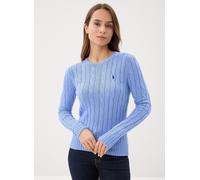 Polo Ralph Lauren - Bekleidung Pull torsadé à col rond en coton 2119718 - Blau - Größe XS