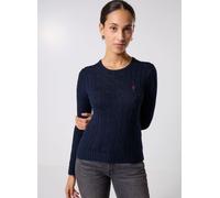 Polo Ralph Lauren - Bekleidung Pull torsadé à col rond en coton 211971869 - blau - Größe XL