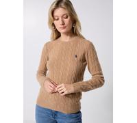 Polo Ralph Lauren - Bekleidung Pull torsadé à col rond en coton 211971869 - braun - Größe L