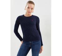 Polo Ralph Lauren - Bekleidung Pull torsadé à col rond en coton - blau - Größe L