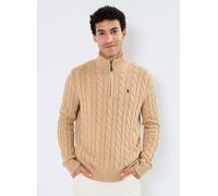 Polo Ralph Lauren Regular Fit Troyer aus reiner Baumwolle in Beige, Größe XL