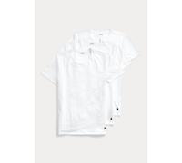 Ralph Lauren Slim Fit T-Shirt weiß (3er-Pack) - M