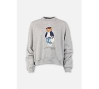 Polo Ralph Lauren - Bekleidung Sweat à col rond polo Bear en molleton - grau - Größe XS