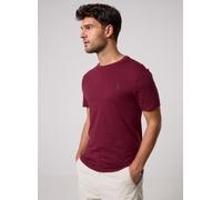 Polo Ralph Lauren - Bekleidung T-Shirt À Col Rond Custom Slim Fit - Bordeaux - Größe M