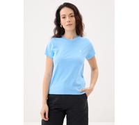 Polo Ralph Lauren - Bekleidung T-shirt col rond jersey de coton - Blau - Größe XS