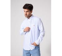 Polo Ralph Lauren - Bekleidung Woven-Sport Shirt-Shirt 710B18628 - Blau - Größe L