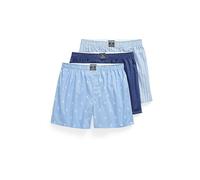 POLO RALPH LAUREN Boxershorts 3er Pkg. aop hellblau | S