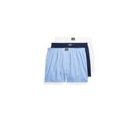 Polo Ralph Lauren 3-Pack Woven Boxer White/Blue/Navy L