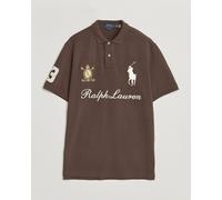 Polo Ralph Lauren Classic Fit Team Polo Nutmeg Brown Braun L
